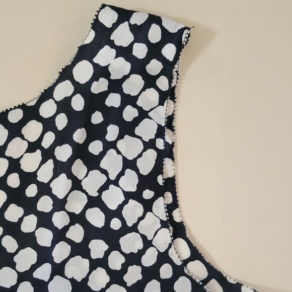 Ann Taylor LOFT Navy and White Tank Top Blouse - Picture 8 of 12